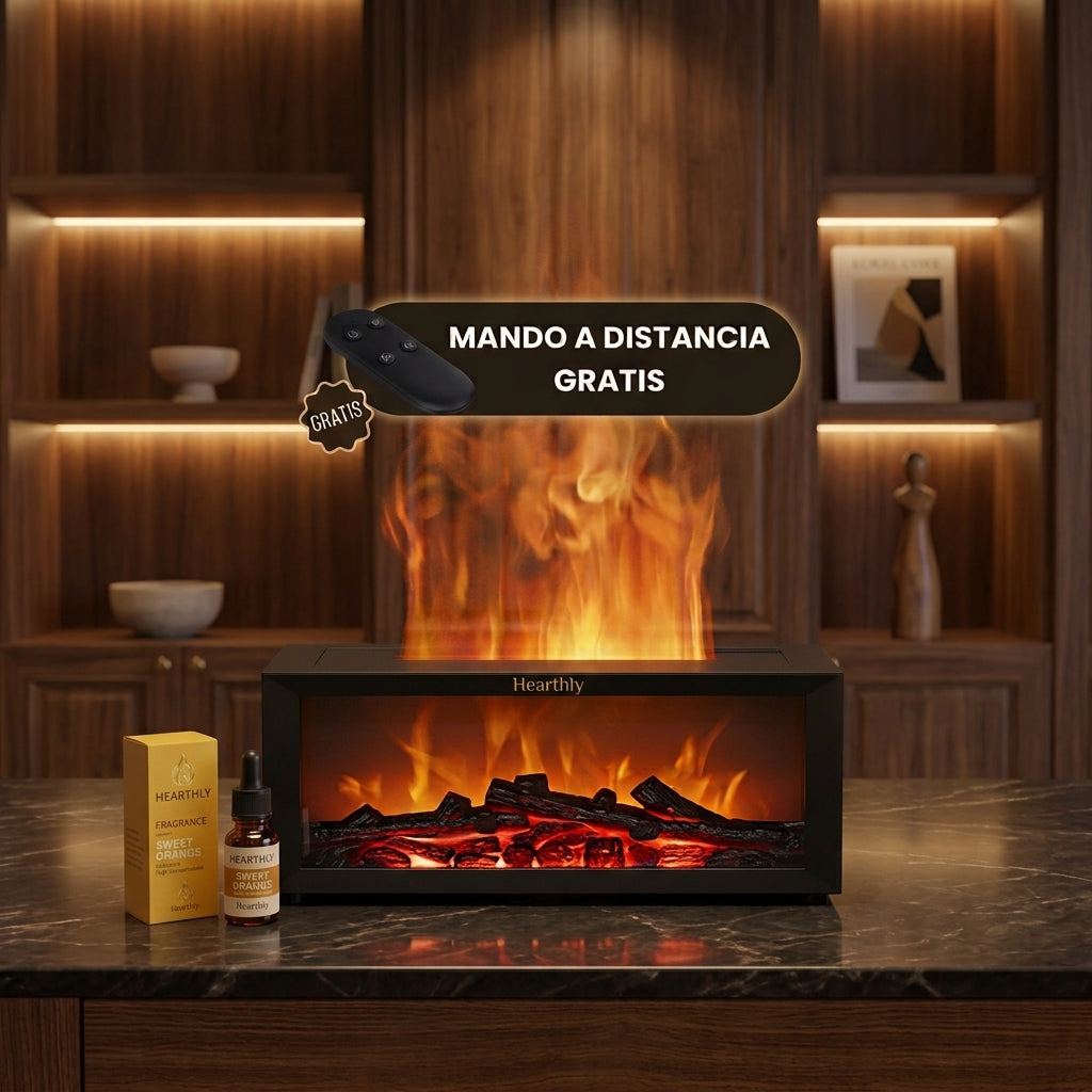 Difusor Aromático con Efecto Llama Hearthly™