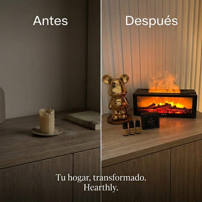 Difusor Aromático con Efecto Llama Hearthly™