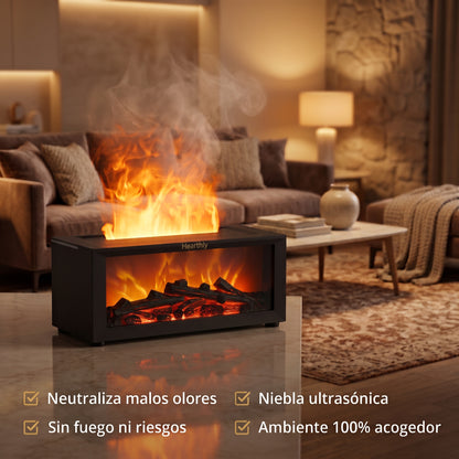 Difusor Aromático con Efecto Llama Hearthly™